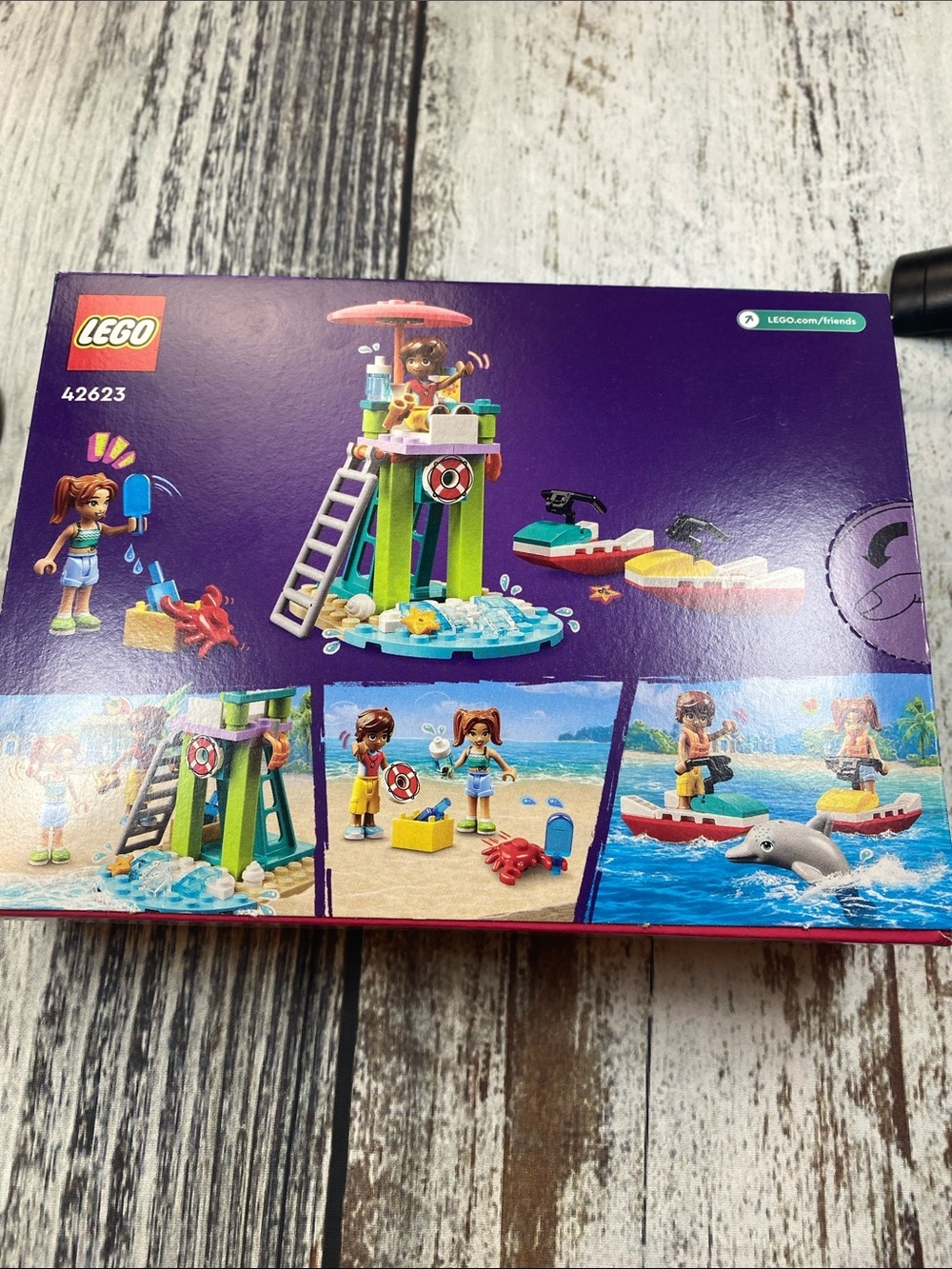 LEGO Friends Beach Water Scooter Fun Set 42623 – 84 pcs – New in Box 🏖️🐬 - Picture 2 of 4
